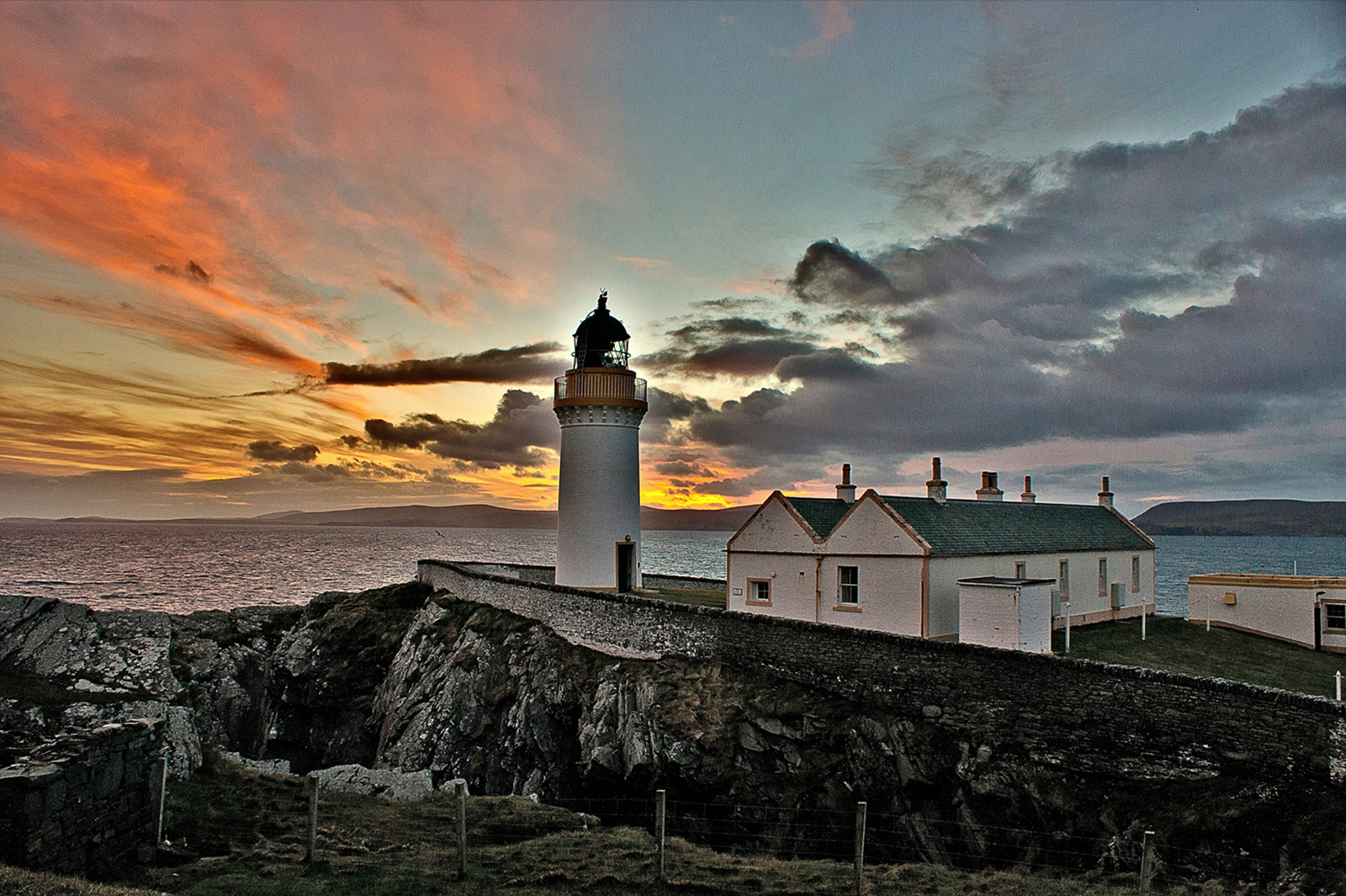 Bressay Lighthouse by Alan Sands